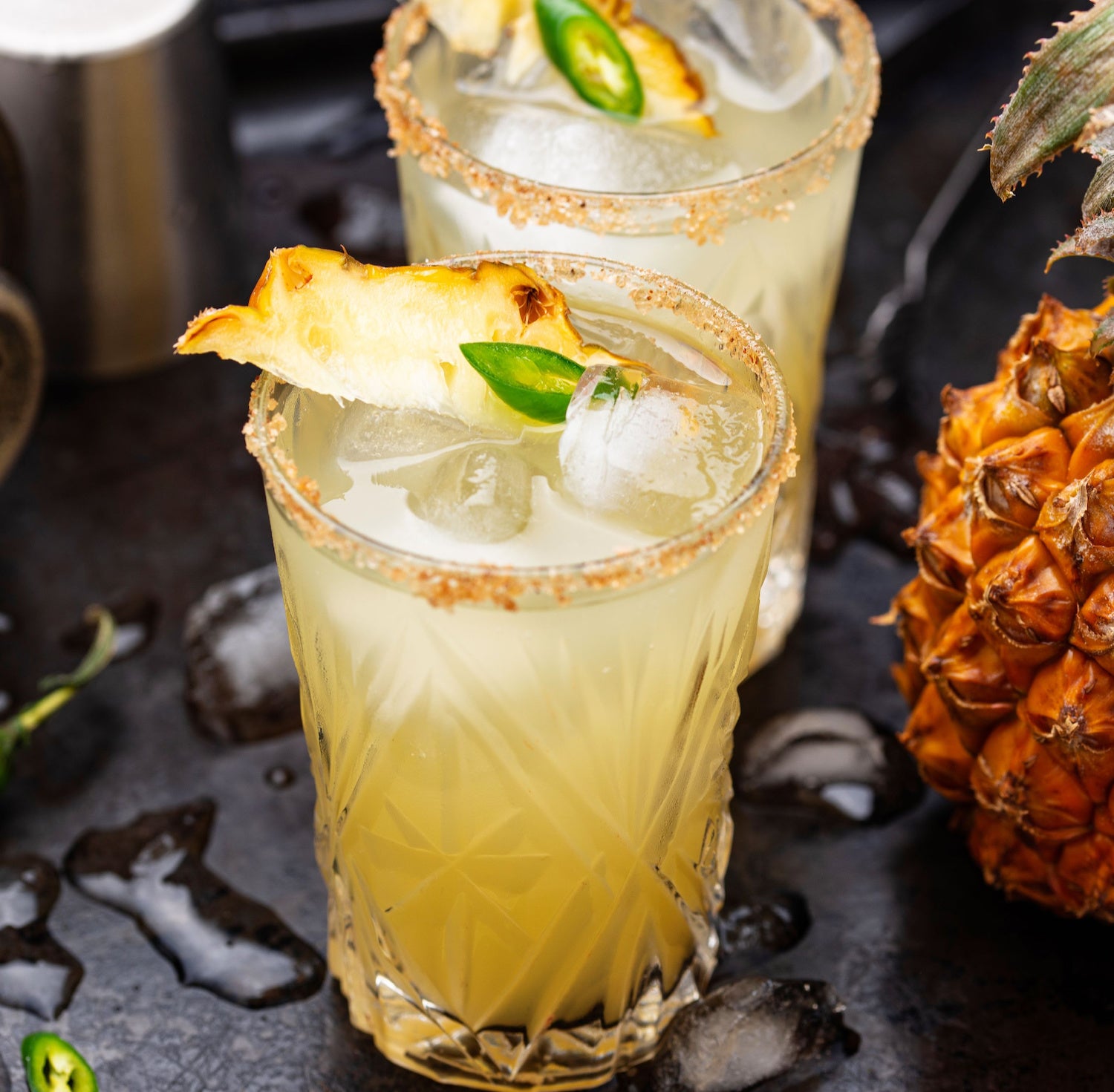 SPICY PINEAPPLE LEMONADE